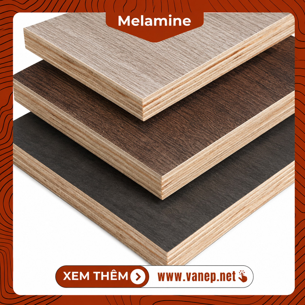 VÁN ÉP PHỦ MELAMINE
